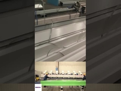 BAODU a ridé la tôle galvanisée de mur de tuiles de toit en métal de tôle d'acier