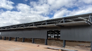 De grands progrès sur notre projet d'entrepôt à structure métallique de 7 782㎡ !