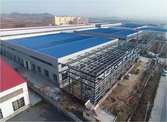 Building Galvanized Storage Light Steel Structure Office Prefabricated Light Steel Frame Structure