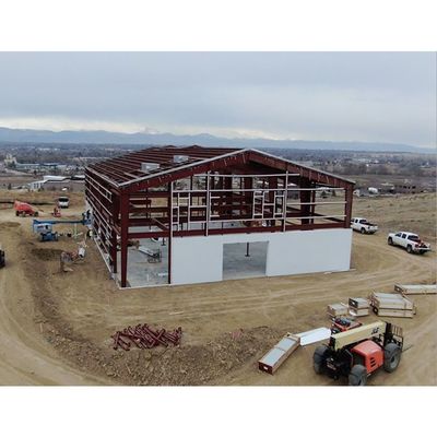 Customized Prefabricated Pole Barn Kits Barndominium Building Farm Shed Prefab Workshop
