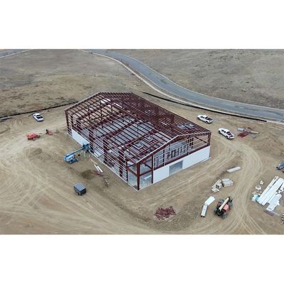 Customized Prefabricated Pole Barn Kits Barndominium Building Farm Shed Prefab Workshop