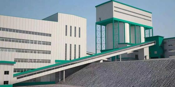 Customized Service Modular Steel Buildings , Prefab Warehouse Building Low Maintenance