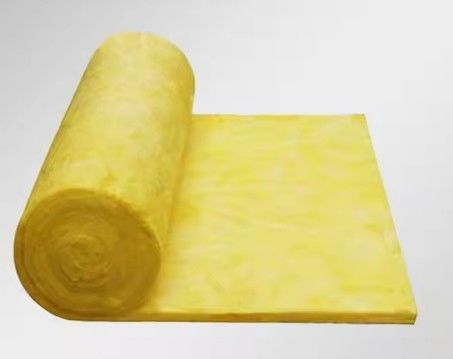 Blanket Glass Wool Insulation Glass Wool Felt Rolls Insulation With Average Fiber Diameter 5-8μM And Density 10-48kg/M3