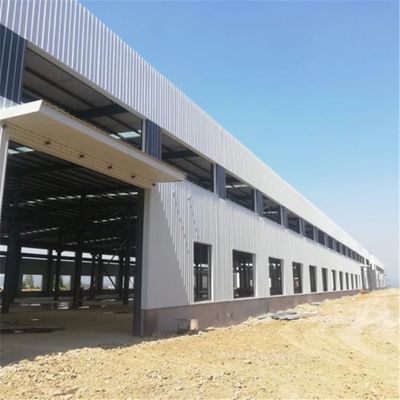 Wide Span Modular Prefabricated Steel Structure Building Warehouse Workshop Factory