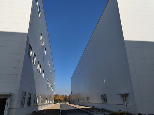 Section‑assembled Metal Industrial Construction Wide Clear Span Detachable Frames Used For Machine Workshop Storage Depot And Goods‑packaging Plant