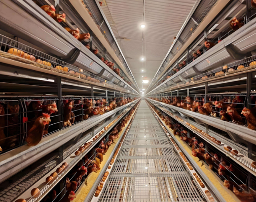 Prefabricated Steel Structure Building Chicken Shed Low-Priced Poultry Farm Design for Chicken Farms