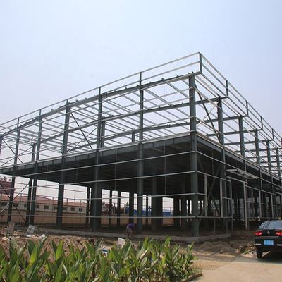 Customized Galvanized Prefab Metal Warehouse Building Earthquake Resistant