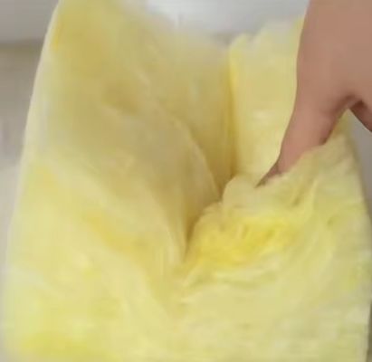 Blanket Glass Wool Insulation Glass Wool Felt Rolls Insulation With Average Fiber Diameter 5-8μM And Density 10-48kg/M3