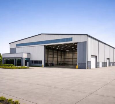 Entrepôt industriel de bâtiments à structure métallique de haute qualité