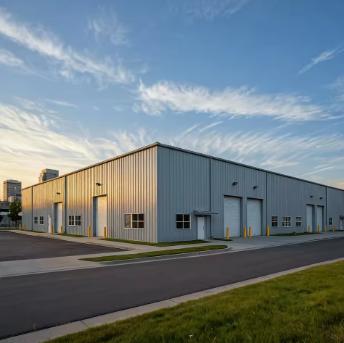 Ateliers de construction en acier préfabriqué durable ISO 9001 Solutions de construction industrielle sur mesure